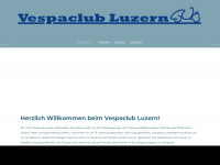 vespaclub-luzern.ch Webseite Vorschau