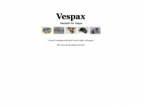 vespax.de Webseite Vorschau