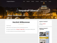 vespatreff.ch Webseite Vorschau