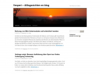 vesperi.de Webseite Vorschau