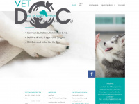 vet-doc.at Webseite Vorschau
