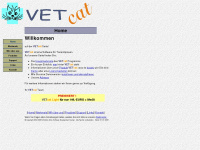vetcat.de Webseite Vorschau