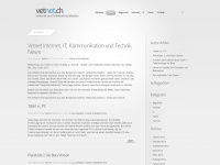 vetnet.ch Webseite Vorschau