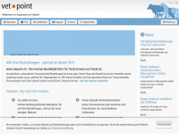vetpoint.ch Webseite Vorschau