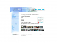 vetrolin.ch Webseite Vorschau