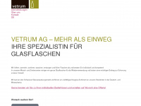 vetrum.ch Webseite Vorschau