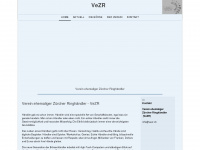vezr.ch Webseite Vorschau