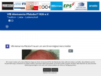 vfb-alemannia-pfalzdorf.de Webseite Vorschau