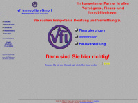 vfi-immobilien.de Webseite Vorschau
