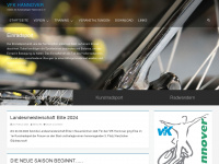 vfk-kunstradsport.de Webseite Vorschau