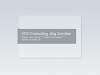 vfs-consulting.de Webseite Vorschau