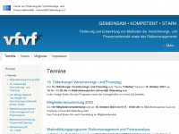 vfvf.de Webseite Vorschau