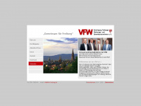 vfw-freiburg.de Webseite Vorschau