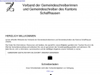 vgsh.ch Webseite Vorschau