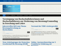 vhbc.de Webseite Vorschau
