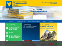 vhs-moedling.at Webseite Vorschau