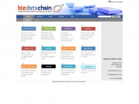 bizdatachain.com Webseite Vorschau