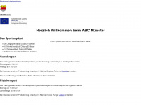 abc-muenster.de Webseite Vorschau