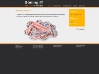 boening-it.net Webseite Vorschau