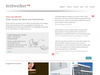 textwerker24.de Webseite Vorschau