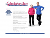 die-schwiegersoehne.com Webseite Vorschau