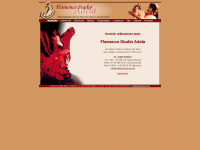 adela-flamenco.de Webseite Vorschau