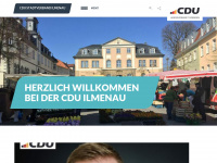 cdu-ilmenau.de Webseite Vorschau