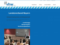 vhw-bayern.de Webseite Vorschau