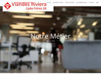 viandes-riviera.ch Webseite Vorschau