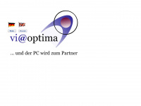 viaoptima.de Webseite Vorschau