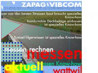 vibcom.ch Webseite Vorschau