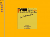 viba-baubedarf.de Webseite Vorschau
