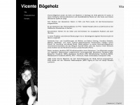 vicente-boegeholz.de Webseite Vorschau