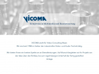 vicoma.ch Webseite Vorschau