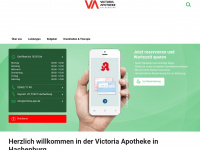 victoria-apo.de Webseite Vorschau