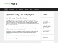 victormedia.de Webseite Vorschau