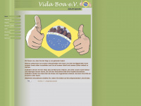 vida-boa-brasil.de Webseite Vorschau