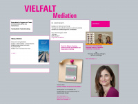 vielfalt-mediation.at Webseite Vorschau