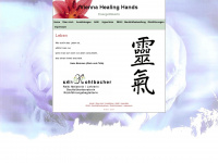 vienna-healing-hands.at Webseite Vorschau