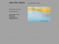 view-into-nature.de Webseite Vorschau
