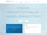 vii.co.at Webseite Vorschau