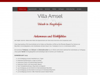 villa-amsel.at Webseite Vorschau
