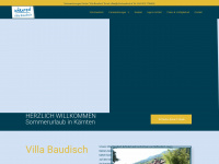 villa-baudisch.at Webseite Vorschau
