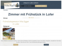 villa-egger.at Webseite Vorschau