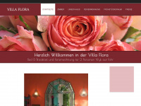 villa-flora.de Webseite Vorschau