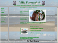 villa-fortuna-borkum.de Webseite Vorschau