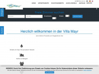 villa-mayr.at Webseite Vorschau