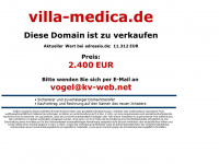 villa-medica.de Webseite Vorschau