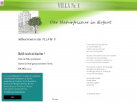 villa-nummer-1.de Webseite Vorschau