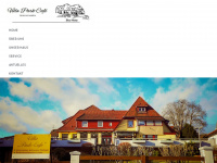 villa-park-cafe.de Webseite Vorschau